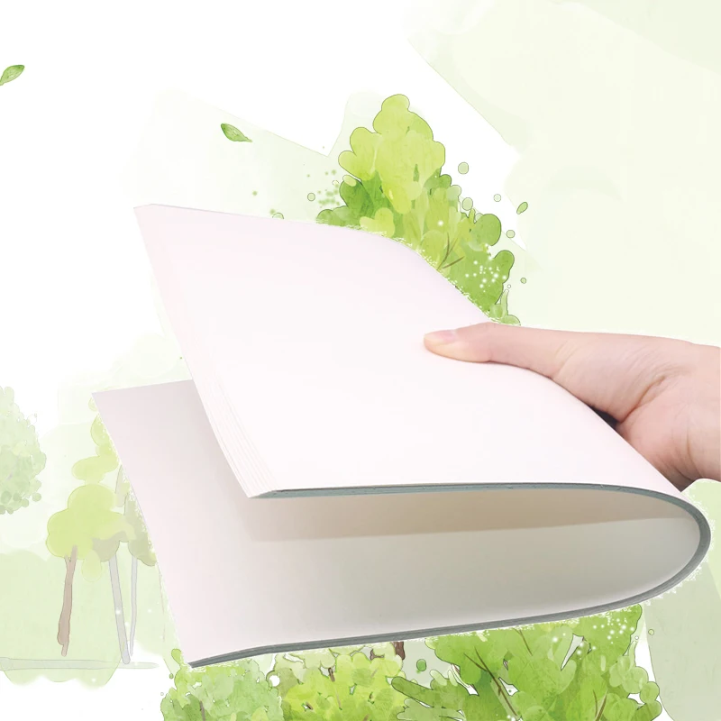 

10 pcs Watercolor Paper Sketch Notepad Professional Hand Painted Water-soluble Book Creative Office For School Art Supplies