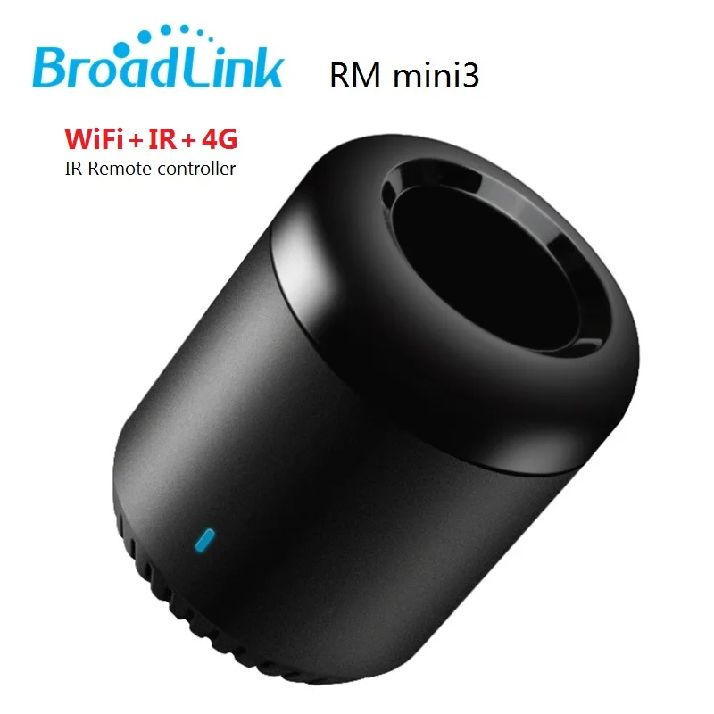 Broadlink RM Mini3 черный Bean умный дом Универсальный Интеллектуальный WiFi/IR/4G беспроводной пульт дистанционного управления Смартфон Alexa - Комплект: RM mini3