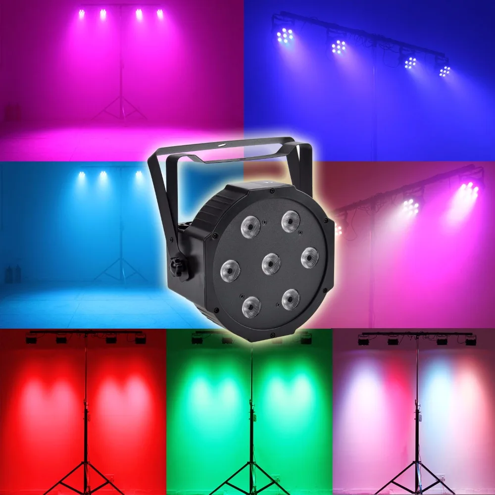 RGBW 75W Led Stage Par Light Dmx Control 4 in 1 Christmas lighting for