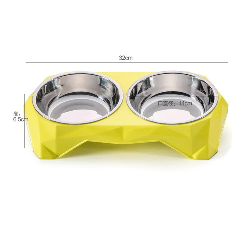  Pet Feeder  Double Bowl Raised Food & Water Stand Tall Includes 2 Extra Stainless Steel Bowls 4 Bowls Total 2019 indoor MayO7 (4)