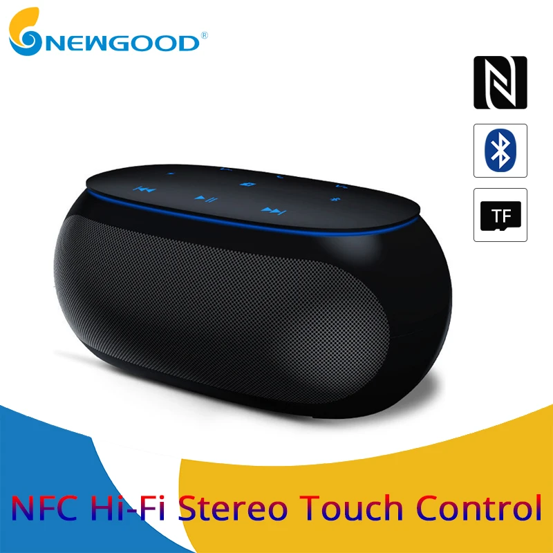 Беспроводная колонка NFC сенсорная Bluetooth Колонка для телефона с микрофоном