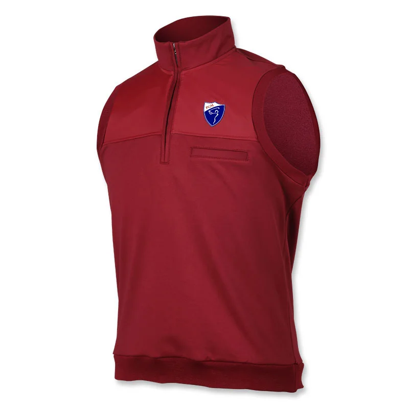 High Quality Thick Velvet Vest Men Apparel Windproof Vest Golf Warm