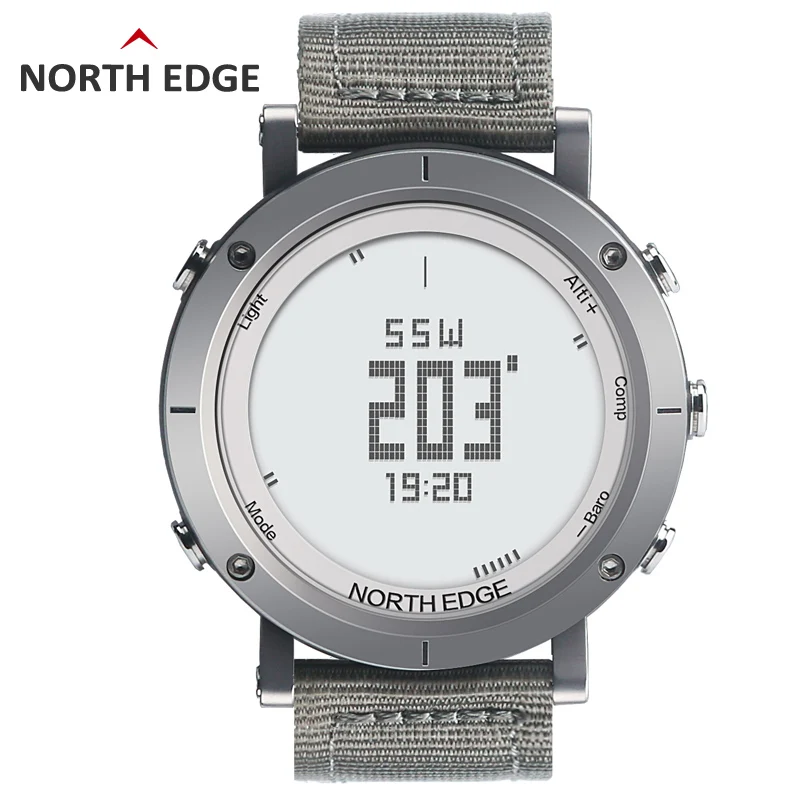 NORTH EDGE Men s Sport Digital font b Watch b font Hours Running Swimming font b
