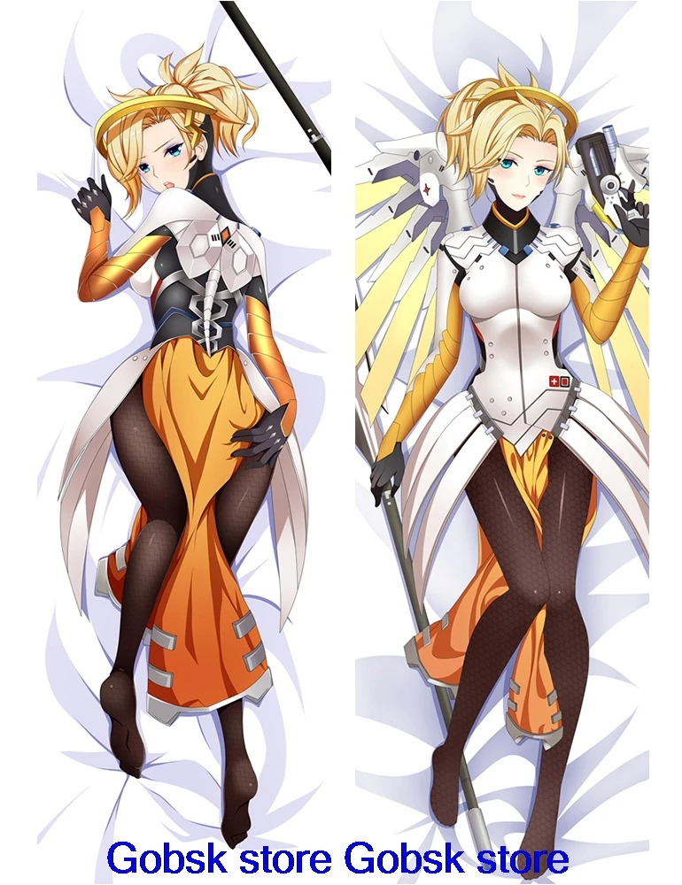 Аниме милосердие и Мэй & Tracer и Вдоводел & D. Va & солдат: 76 и LUCHINI отаку Подушка «Dakimakura» крышка обниматься наволочки для подушек