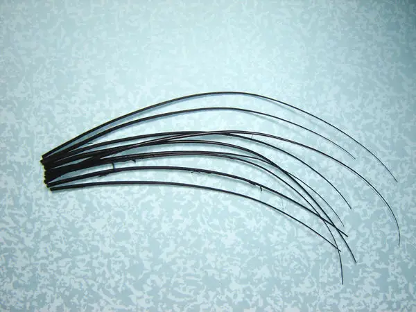 

Hot SaLe! 100pcs/Lot 35-40cm Black Ostrich Feather Hard Rod Headwear&Hat Accessories