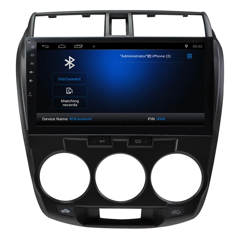 Best 10.2 inch Quad Core Android 8.1 1G RAM 16G ROM Car Radio for Honda City 2008-2012 with GPS Navigation steering wheel Free map 21 Best 10.2 inch Quad Core Android 8.1 1G RAM 16G ROM Car Radio for Honda City 2008-2012 with GPS Navigation steering wheel Free map 21