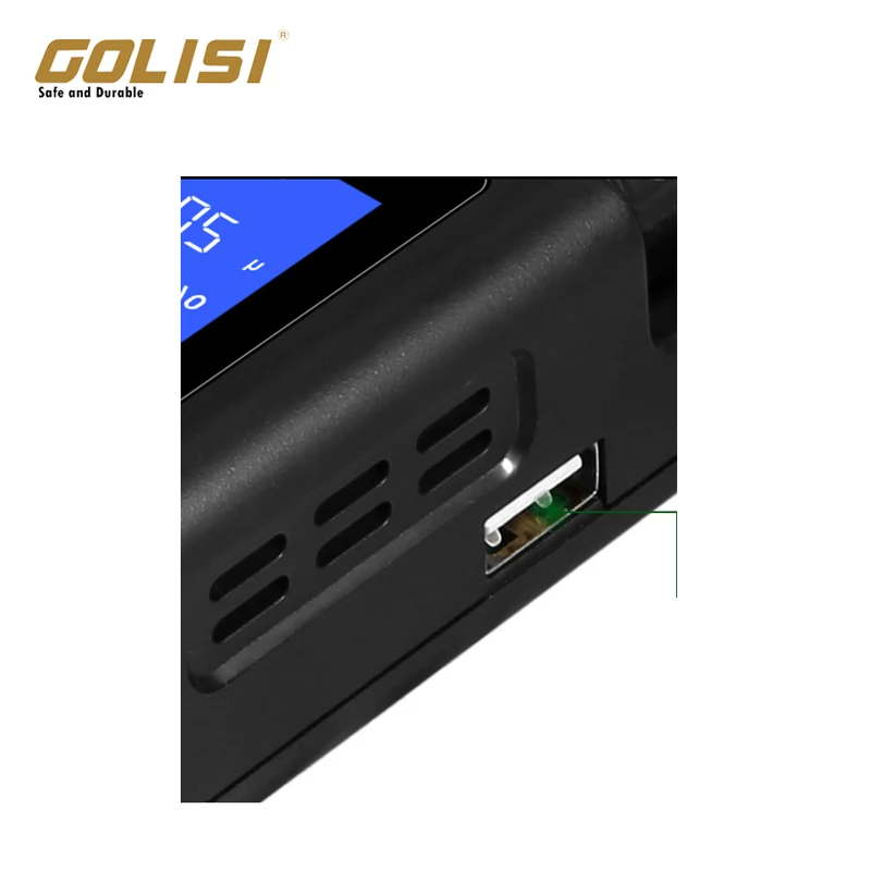 Оригинальное умное зарядное устройство Golisi s2 с высоковидимым ЖК дисплеем HD для