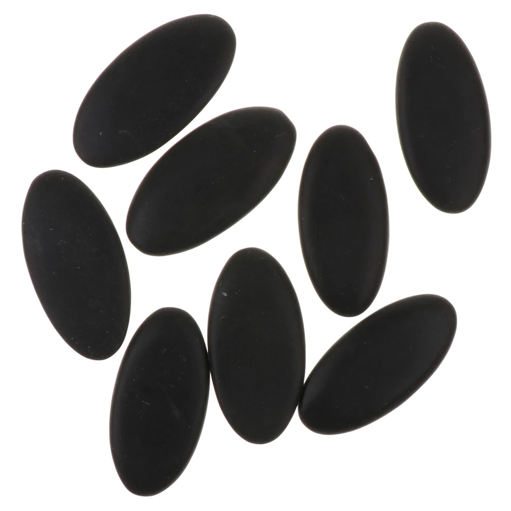 8pcs/set Hot Stone Massage Set Heater Box Relieve Stress Back Pain Health Care Acupressure Lava Basalt Stones for Healthcare