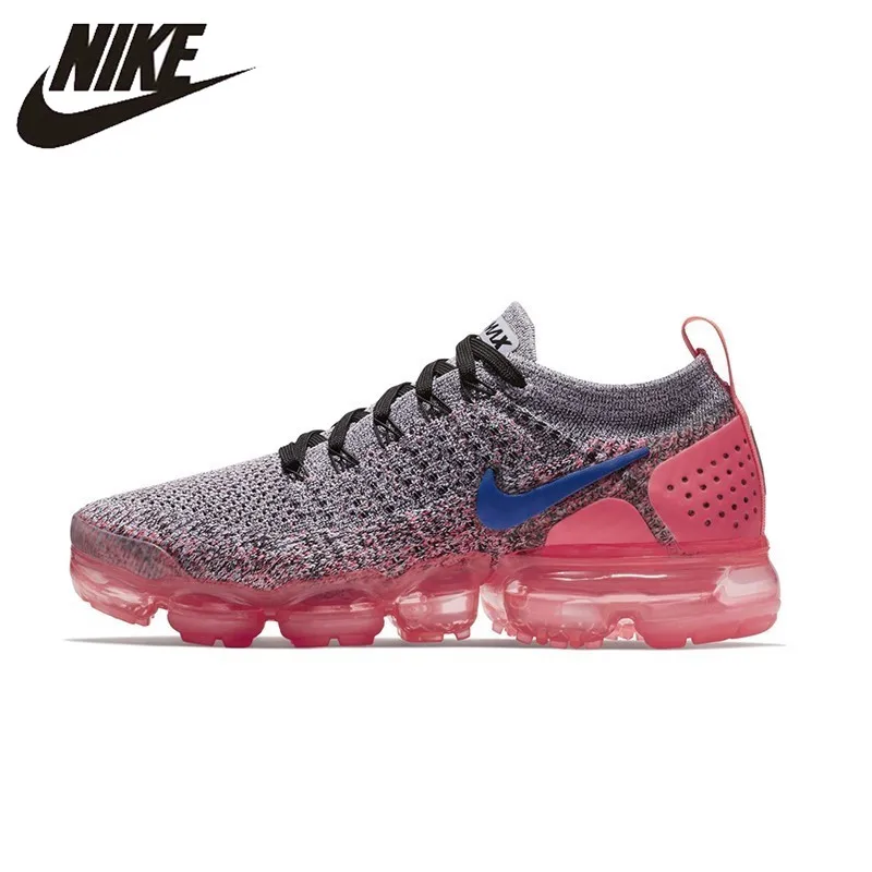 

NIKE VaporMax Flyknit 2.0 Original Womens Running Shoes Mesh Breathable Stability Support Sports Sneakers For Women Shoes