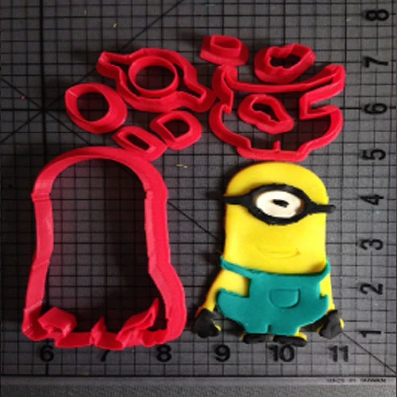 Популярная пленка мультяшный персонаж желтый цвет сделанный 3D Печатный резак