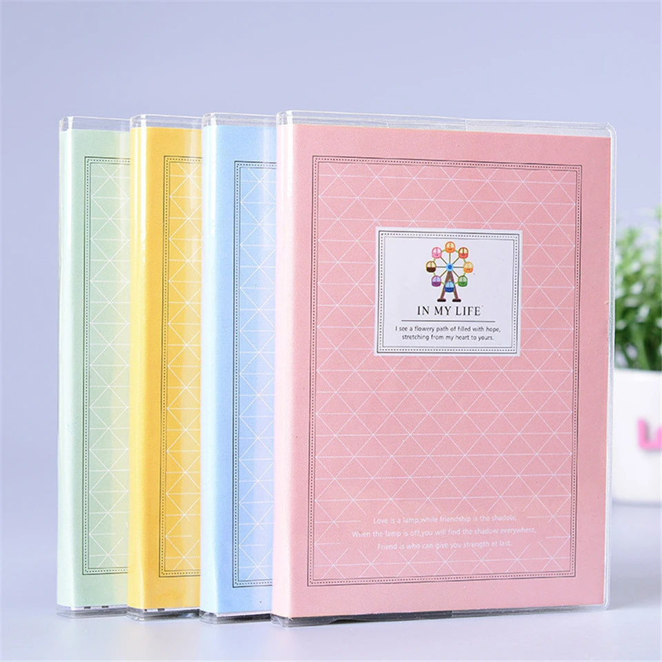 

64K Kawaii Daily Notebook PVC 100 Sheets Student Notebook Notepad Korea Stationery Office School Supply