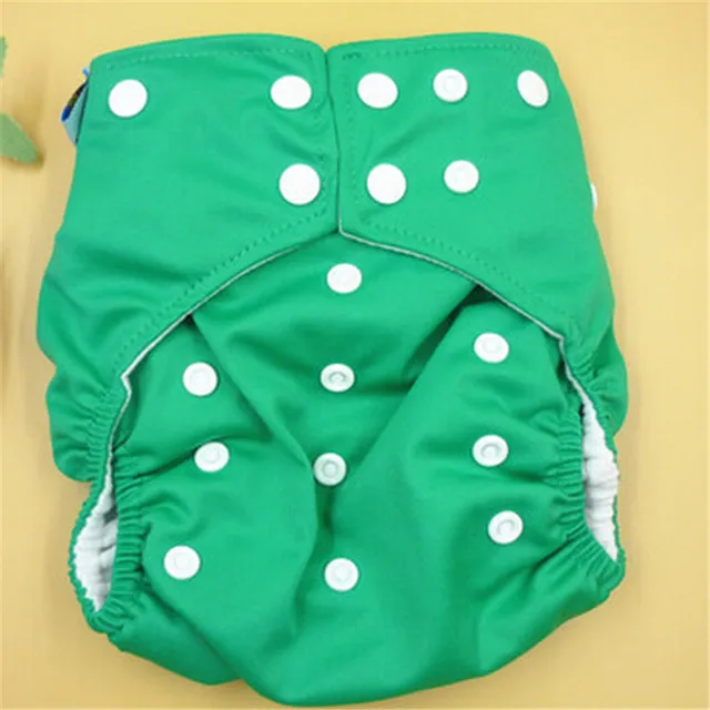 Hot Selling Pure Color Baby Nappy Charcoa Bamboo Baby Cloth Diaper