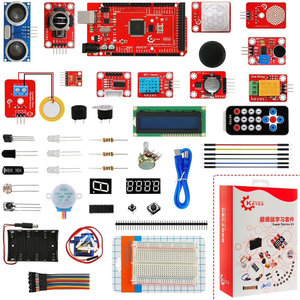 

KEYES Super Starter Kit FOR ARDUINO 2560 R3 Development Board
