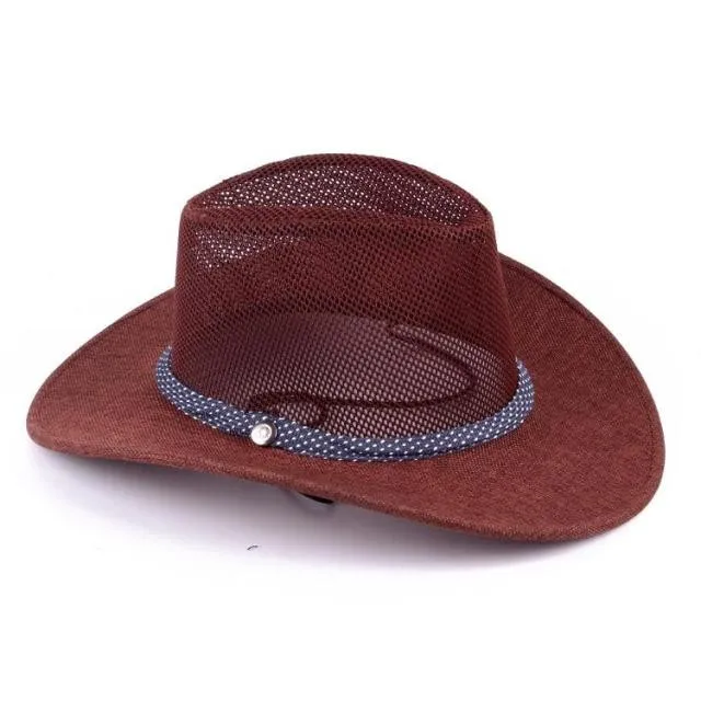 JINRMP Unisex Fashion Western Cowboy Hat Tourist Cap Hat Western Hat JINRMP Unisex Fashion Western Cowboy Hat Tourist Cap Hat Western Hat