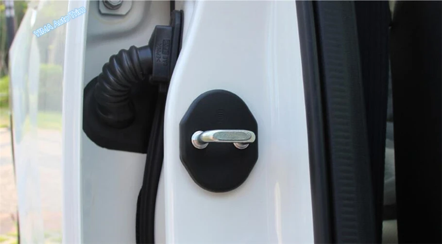 

Lapetus Plastic Car Door Lock Protection Cover Trim 4 Piece Fit For Mazda CX-9 2017 2018 2019 Accessories