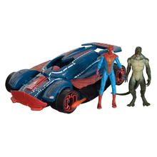 3PCS/set The Amazing Spider-man Spider Strike Vehicle Figures Spiderman PVC Action Figure Collectible Model Toy