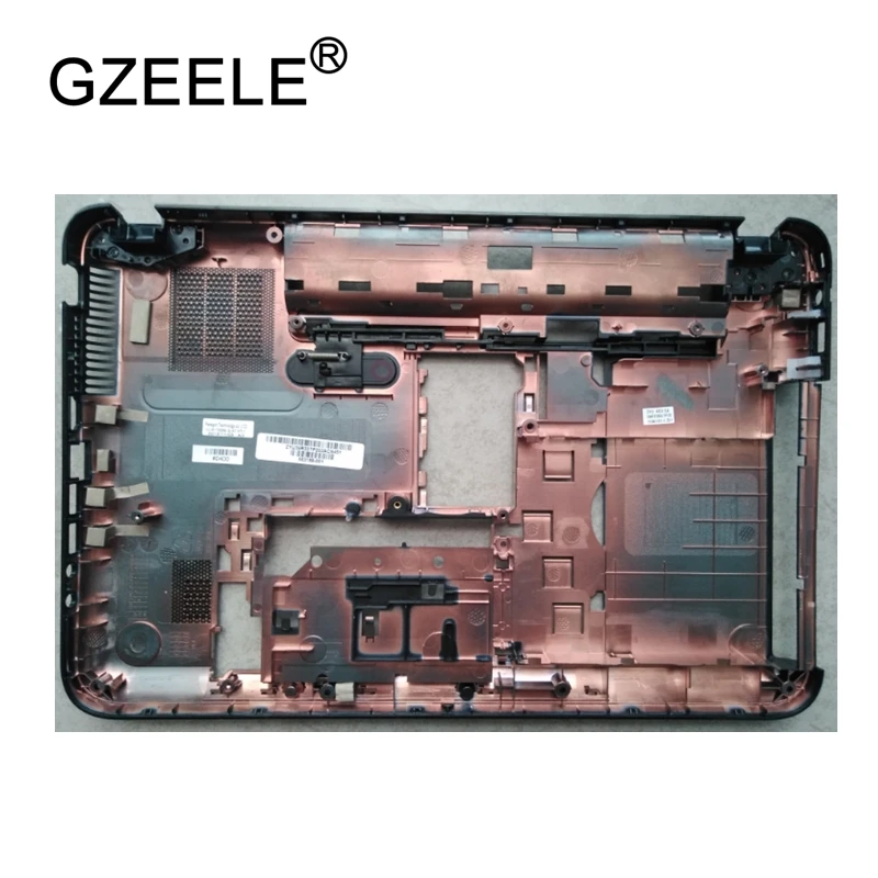 Gzeele Capa de Base Inferior para Laptop Nova Capa para hp Partes 2023tx 2046tx 2047tx Base Chassis d Caixa Inferior Preta - Imagem 2