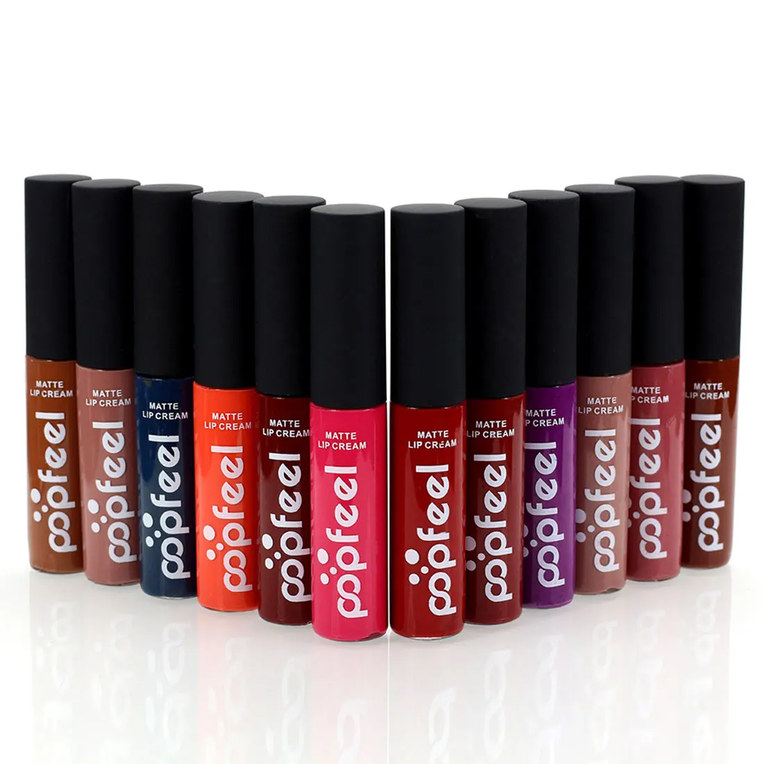 Liquid matte lip gloss lasting waterproof pastel lip gloss best selling