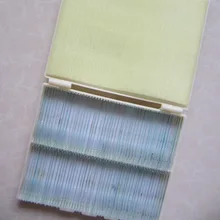 100 шт Оптическое стекло животное профессиональные студенческие лабораторные образцы для микроскопа био-микроскопы слайды для образовательной школы