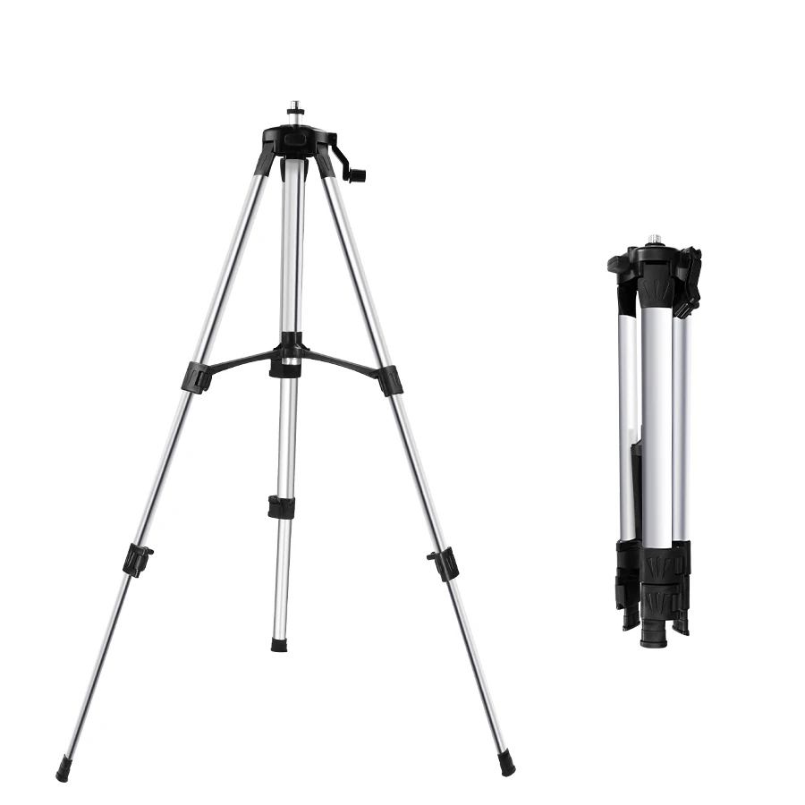 1.2m/1.5m/3m Laser Level Tripod Adjustable Height Thicken Aluminum