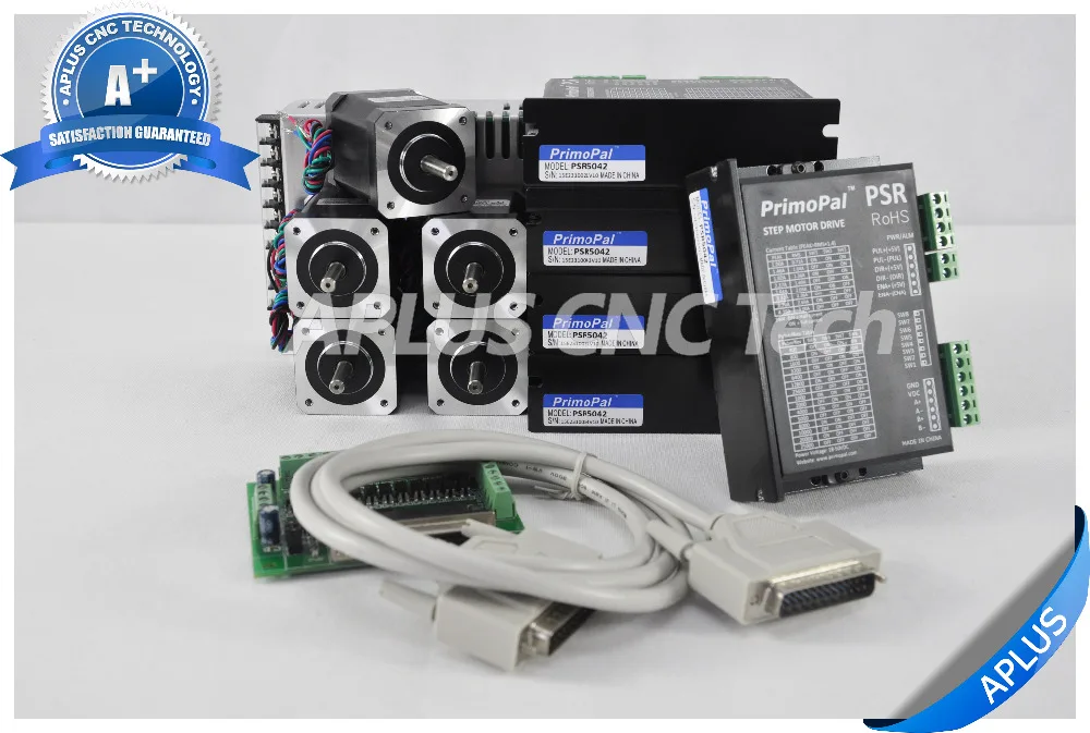 

5-Axis NEMA 17 Stepper Motor 113.1oz-in & Driver PSR5042 & 24V Power Supply Kit