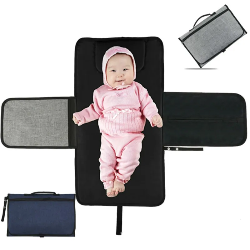 

Baby Portable Exchange Urine Pad Waterproof Diaper Package Mommy Cushion Colchoneta Fasciatoio Portatile Wipes Cover 4-6 Months