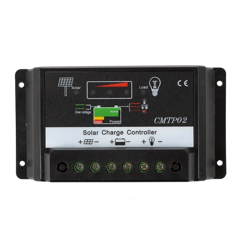 

Controller Charge Controller for Solar Panel Battery 10A 12V / 24V