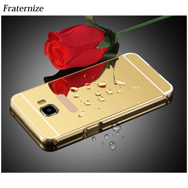 

Luxury Mirror Case For Samsung Galaxy J7 2016 J7 2017 J7 Prime A7 2016 A7 2017 Case Aluminum Metal+Acrylic Hard Back Cover Case