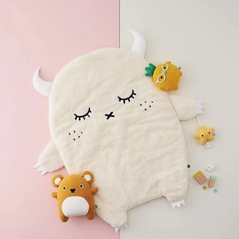 modern baby plush play mat