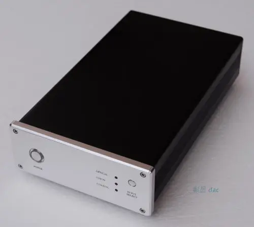 Закончил CS8416 + двойного WM8741 параллельно DAC PCM2704 поддержка USB коаксиальный