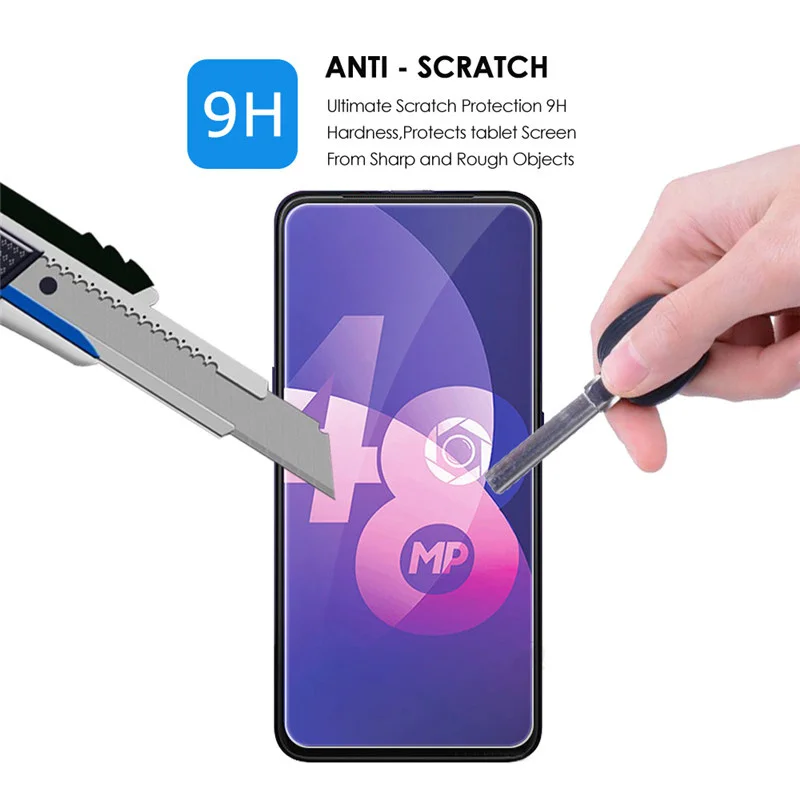 2 шт для закаленного стекла Oppo F11 Pro защита экрана Премиум Стекло 9H закаленная