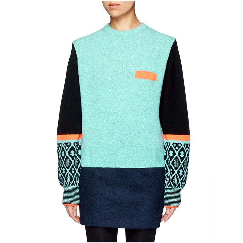 NYMPH Pullovers Mujer Women Tops 2017 Autumn Winter New Fashion Sweater and Pullover Loose Plus Size Long Sleeve O-neck Femme | Женская