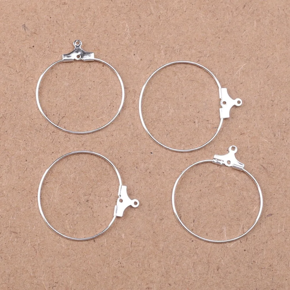 

50pcs Nine-shaped Earrings Hanger Rings Chain Accessories Earrings For Jewelry Accessories DIY Fashion Jewelry Accessories