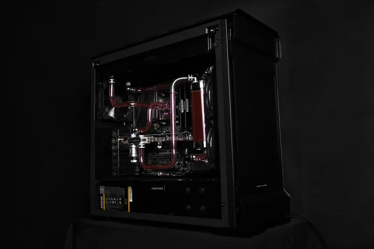 Курган комплекты водяного охлаждения программа для PHANTEKS 515E независимый GPU+ cpu+ жесткие трубы+ Освещение