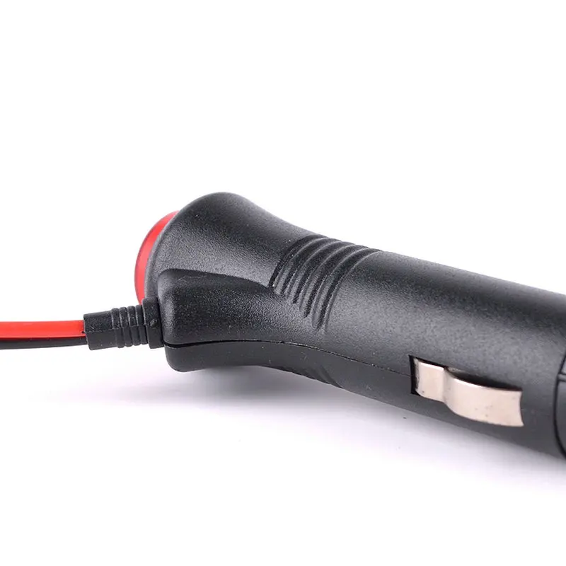 Universal Switch 3m 12V 24V Male Car Cigarette Lighter Power Supply Cord Plug Connector With Switch  