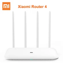 Xiaomi mi маршрутизатор 4 беспроводной 2,4/5 ГГц двухдиапазонный WiFi 1167 Мбит/с 4 антенны сеть двухъядерный mi Net один ключ подключения