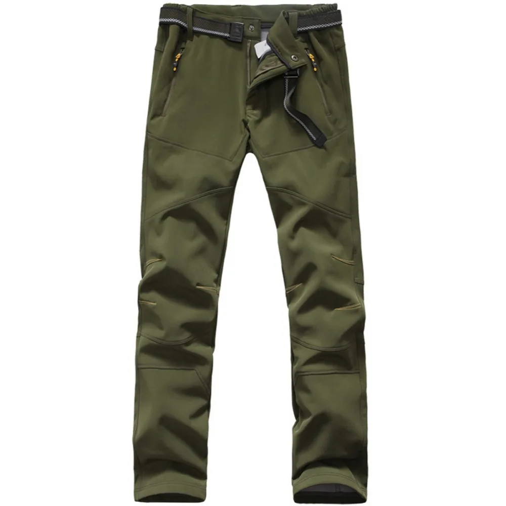 Mens Waterproof Outdoor Softshell Pants Radiation Protection Quick