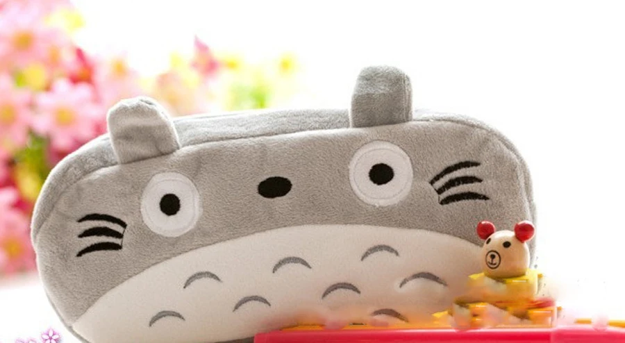 Popular 20CM Approx. TOTORO Plush Toy BAG , Plush Cover Coin BAG Purse Design Keychain Plush Toy (4)