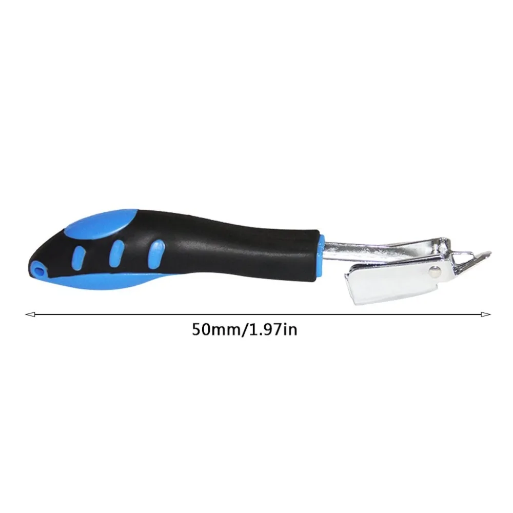 Silver Three-purpose Nail Gun T-shaped/U-shaped Nail Curvature Fixed Wire Binding Book Silver Color Durable