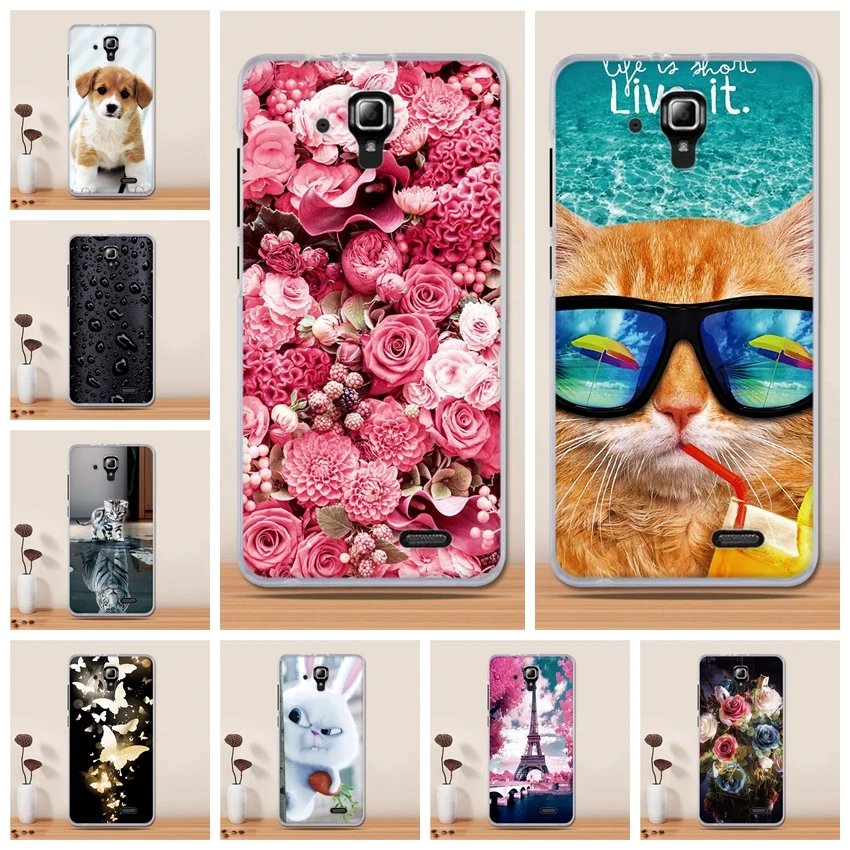 Soft TPU Case for Lenovo A536 Case Silicone Back Cover for Lenovo A536 Cover Capa Coque fundas for Lenovo A536 A358T Phone Case