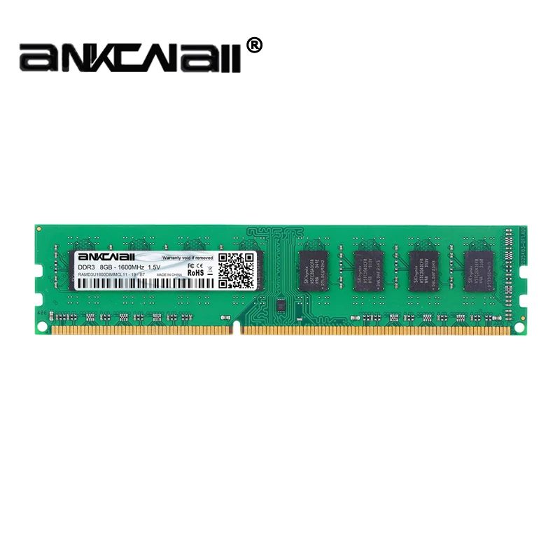 DDR3 2 ГБ/4 ГБ/8 г RAM 1600 МГц PC3 12800U Настольный ПК DIMM память 240 контакты для системы Intel Высокая совместимость