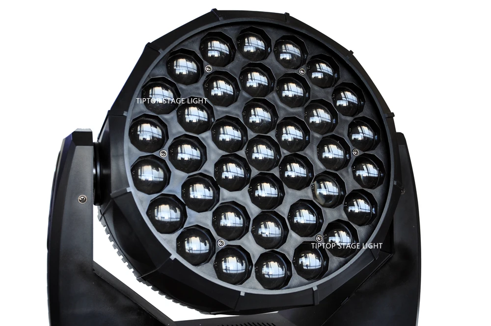 Tiptop сценический прожектор 37x15 Вт Osram Led Zoom Moving Head Light RDM Функция Поддержка RGBW 4в1 цвет 4-60 градусов Zoom TP-L3715