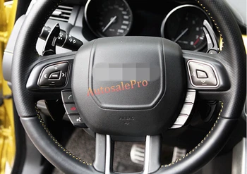 

Black Decorative Steering Wheel Paddle Shift Extension Trim For Discovery Sport 2015 2016 Discovery 3 LR3 /4 LR4 2011-2015