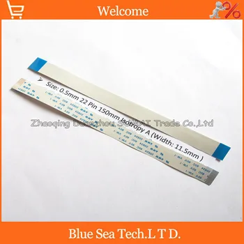 

100pcs/lot FFC FPC Flexible Flat Cable 0.5mm pitch 22pin 150mm Isotropy A or Anisotropy B cable,AWM 20624,80C 60V VW-1