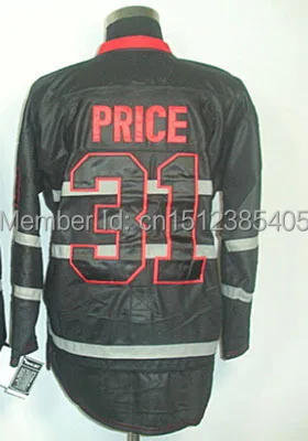 Discount Montreal #31 Carey Price Jersey Embroidery Logo red white black ice Hockey men's best quality Wholesale | Спорт и