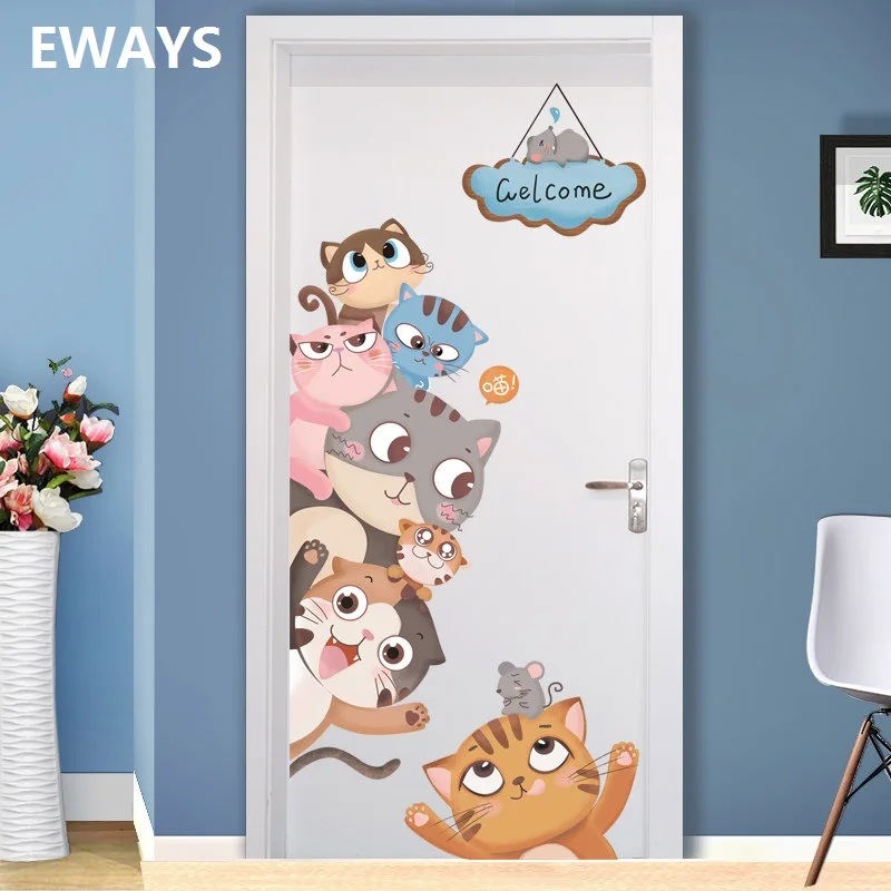 

Jungle Animal Monkey Growth Chart Stadiometer Stickers Height Measure Decal For Kids Room Nuresery Wall Door Decor Art Mural