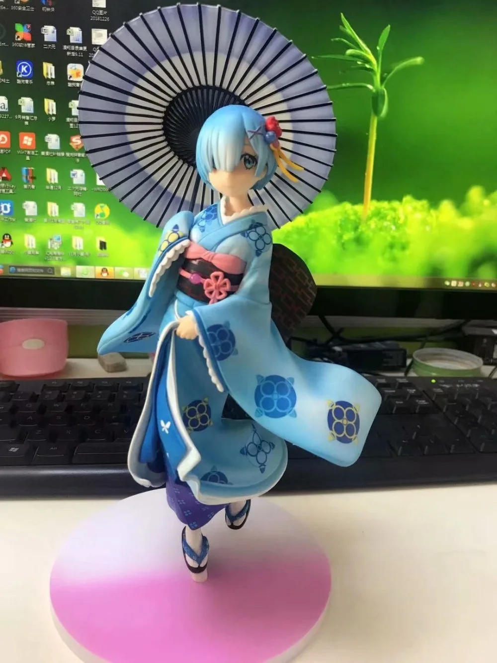 Rem re zero Re life In A Different World From Zero Action Figure Re Zero Rem Pajamas (10)