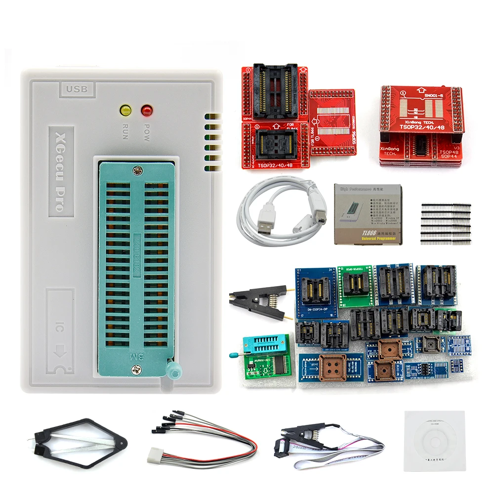 Sinstar V9.0 Minipro TL866II плюс USB программист Поддержка 15000+ IC SPI Flash NAND EEPROM MCU PIC AVR высокое качество