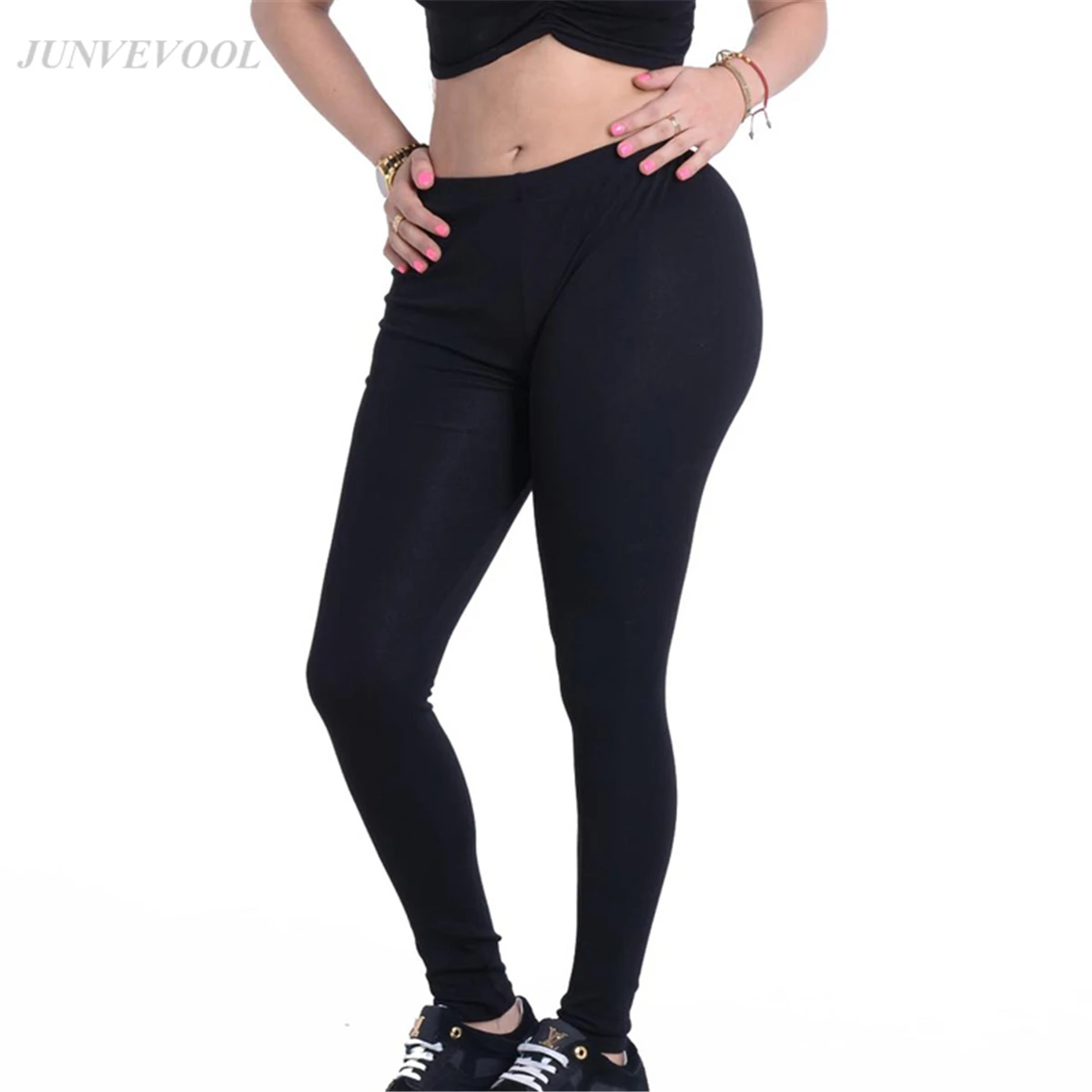Gothic Black Legging Women Harajuku Sexy Elastic Pants Femme Fitness