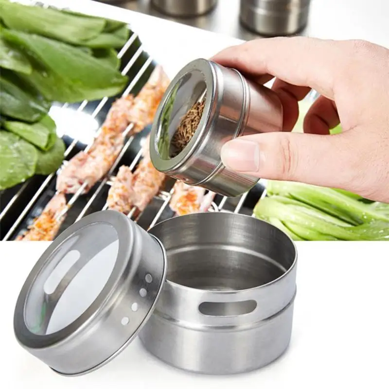 Buy Spice Jars Seasoning Jar BBQ Stainless